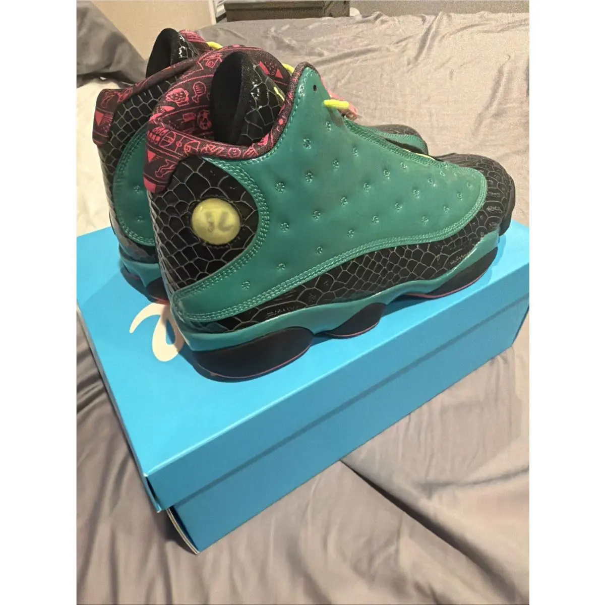 Nike shoes - Air Jordan 13 - Air - 836405-305 - Green 5