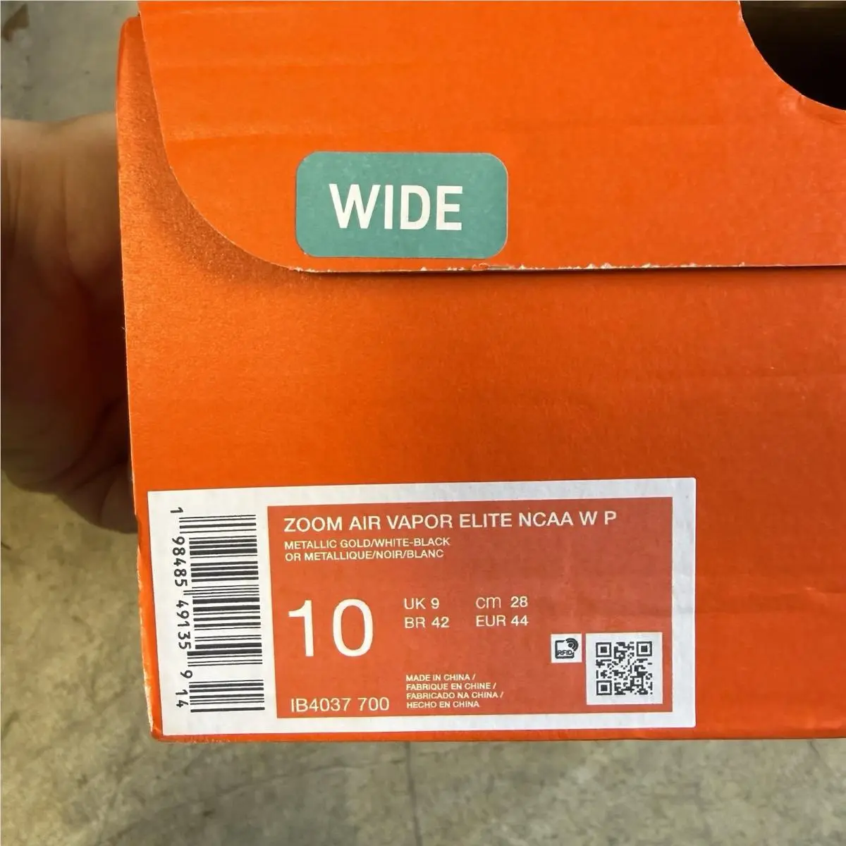 Nike shoes - Nike Zoom Air Vapor Elite - IB4037-700 - Gold 9