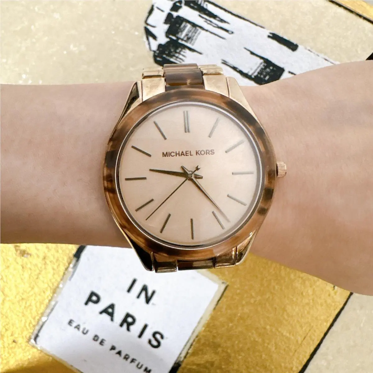 MK4542 Slim Runway Two-tone Ladies Watch by Michael Kors