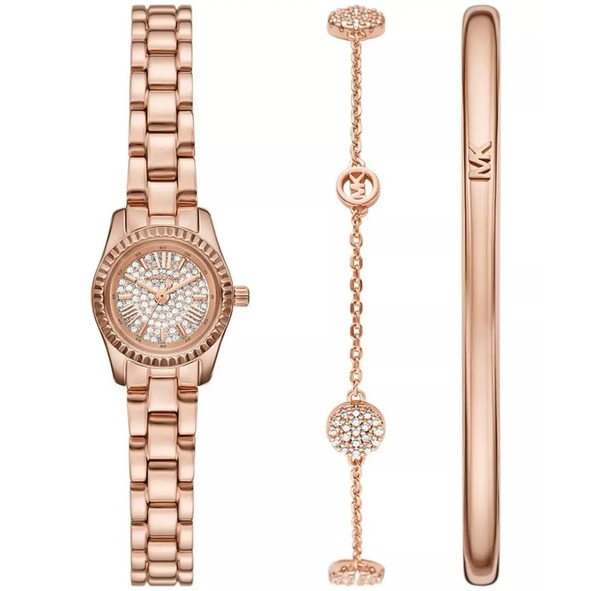 Michael Kors Women`s Lexington Mini 19mm Quartz Watch MK4946SET