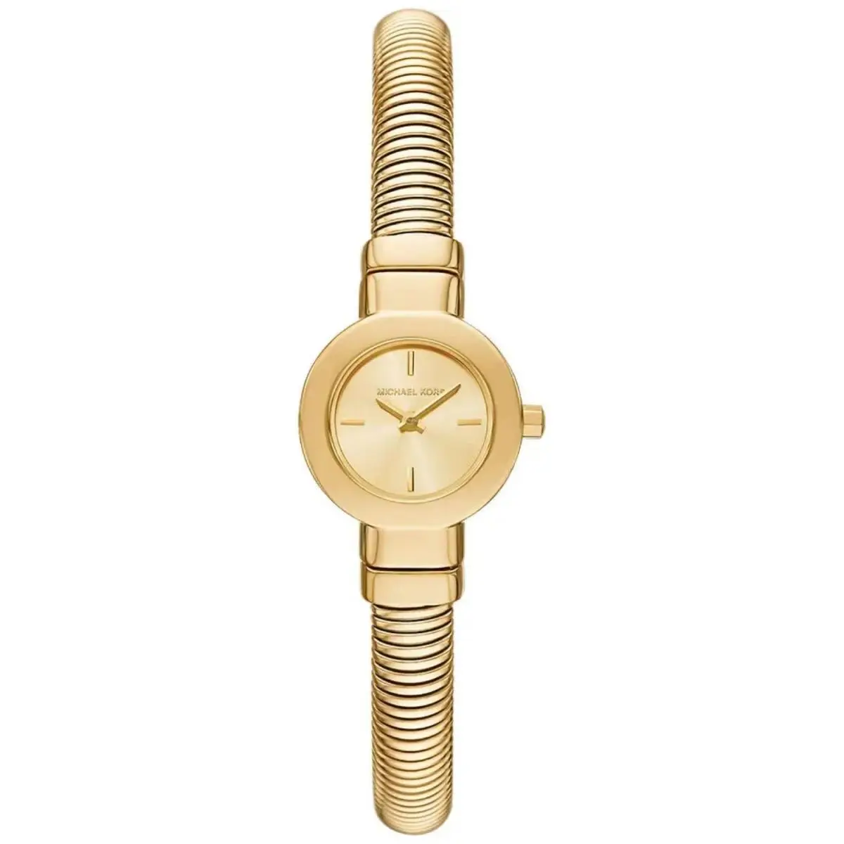 Michael Kors Women`s Gramercy Gold Dial Watch - MK7527