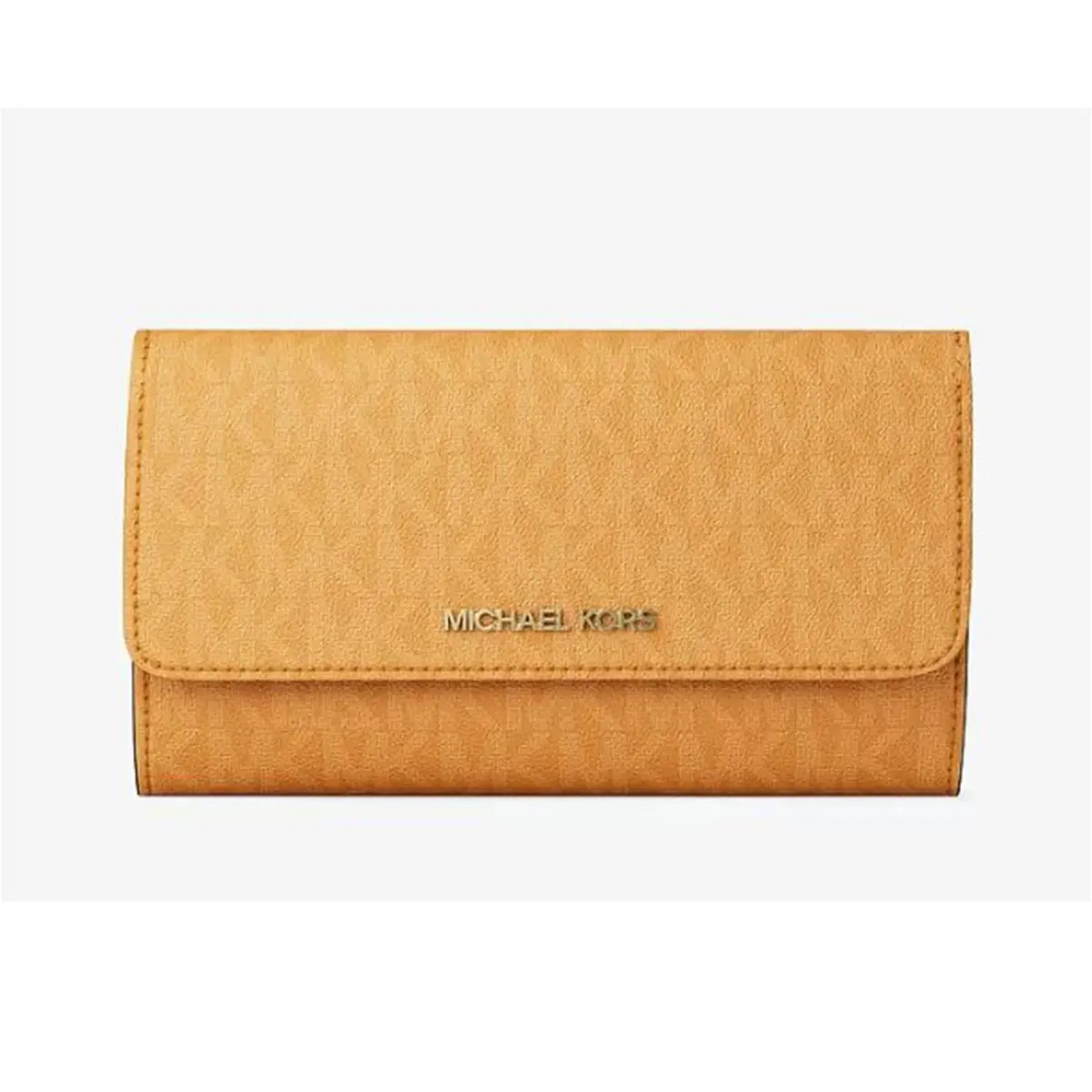 Michael Kors Outlet Jet Set Large Signature Logo Tri-fold Wallet 35R4GTVF3B-Oran
