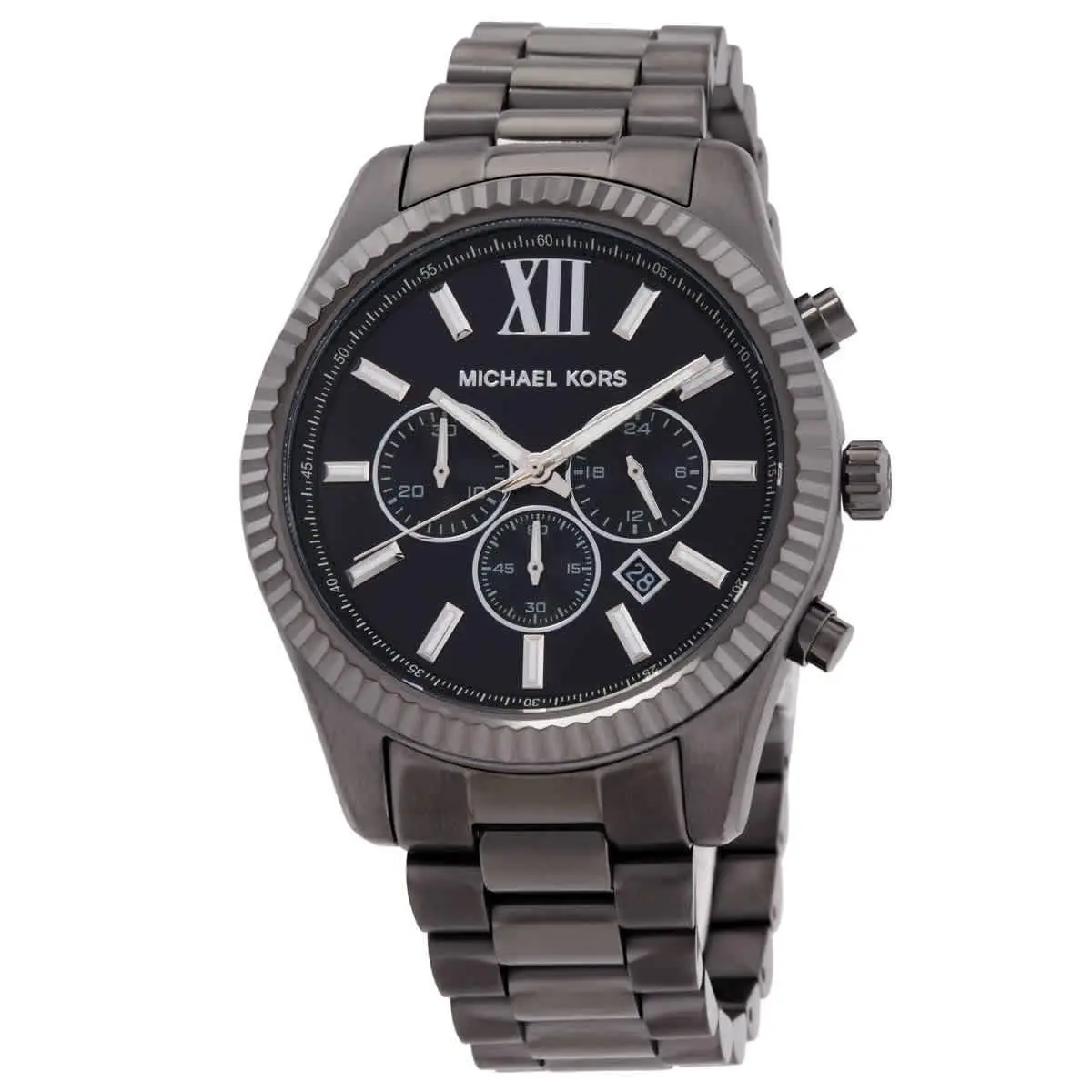 Oversized Lexington Chronograph Men`s Watch and Bracelet Set by Michael Kors