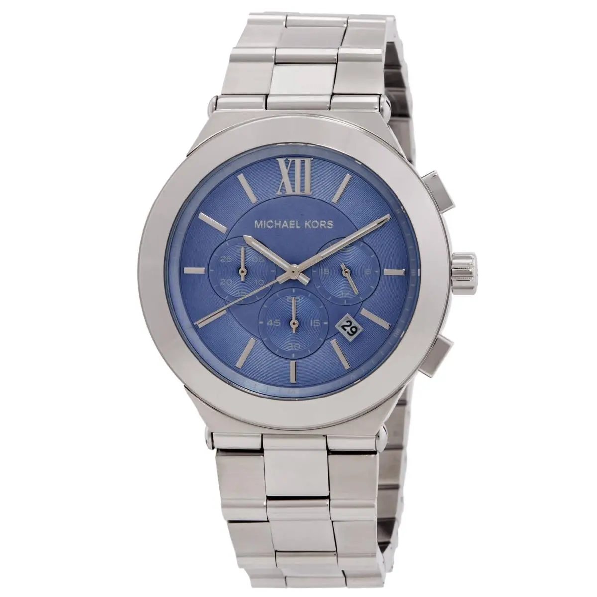 Oversized Billie Chronograph Quartz Blue Dial Men`s Watch MK9222 by Michael Kors