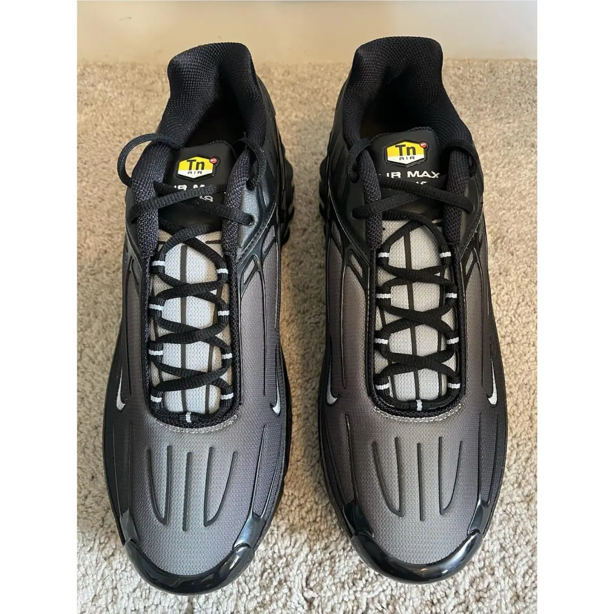 Nike Air Max Plus 3 Iii Black/wolf Grey 2023 Retro All