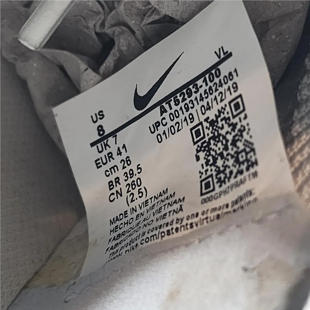 Nike shoes - Nike Tiempo Legend - Tiempo Legend - AT5293-100 - White 5