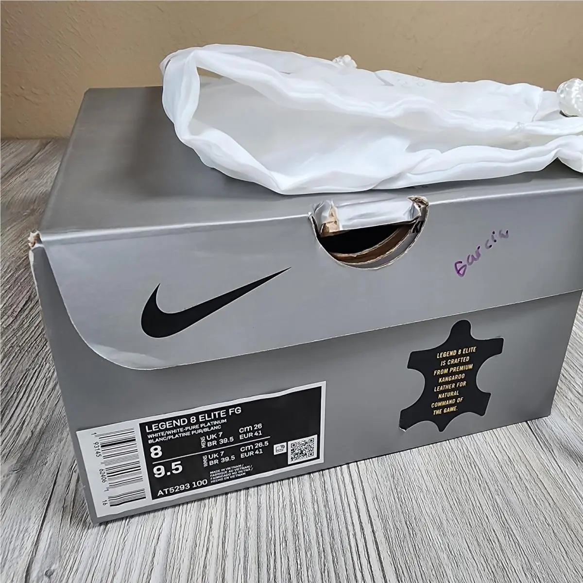 Nike shoes - Nike Tiempo Legend - Tiempo Legend - AT5293-100 - White 7