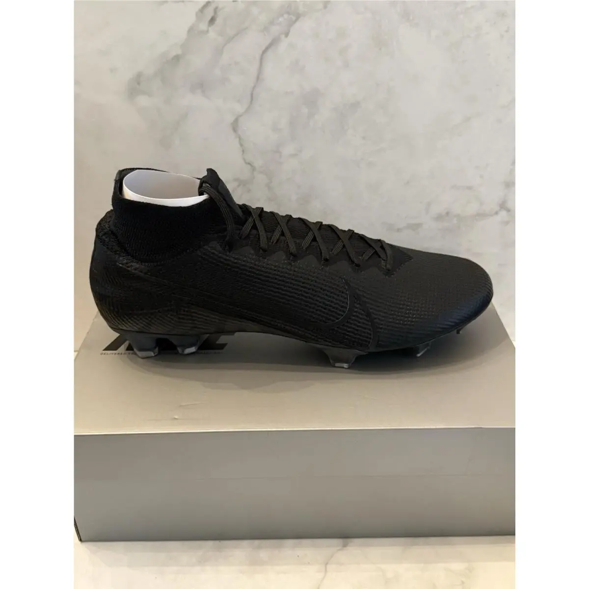 Nike Mercurial Superfly 7 Elite FG Soccer Cleats Black AQ4174-001 Men’s Size 13