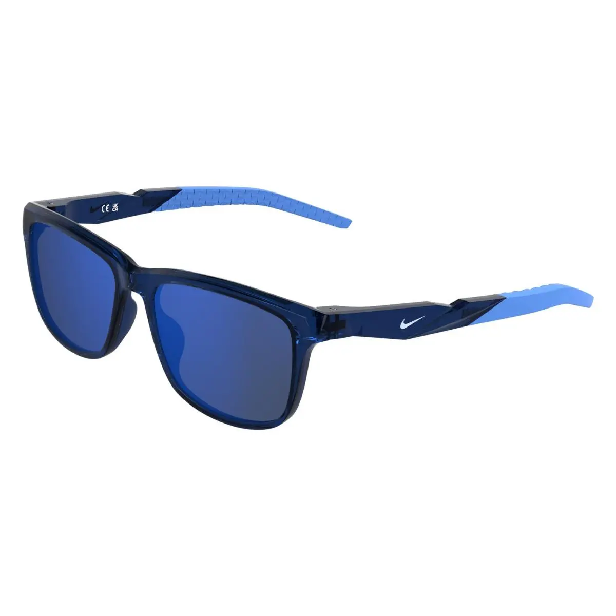 Nike Radeon Bolt IW1812X Midnight Navy Blue Mirror 410 Sunglasses