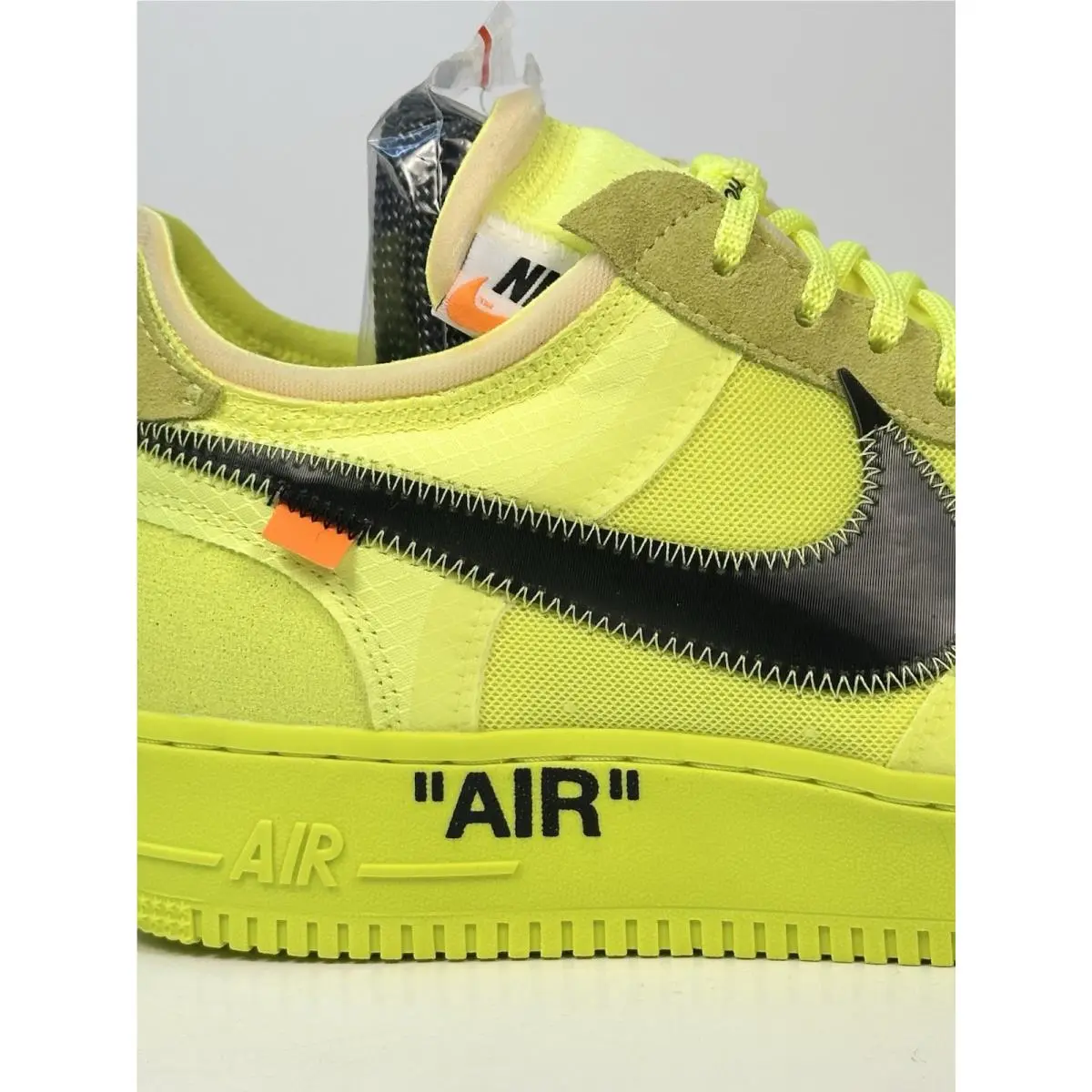 Nike shoes - Nike Air Force 1 - Air Force - AO4606-700 - Yellow/Lime Green 9