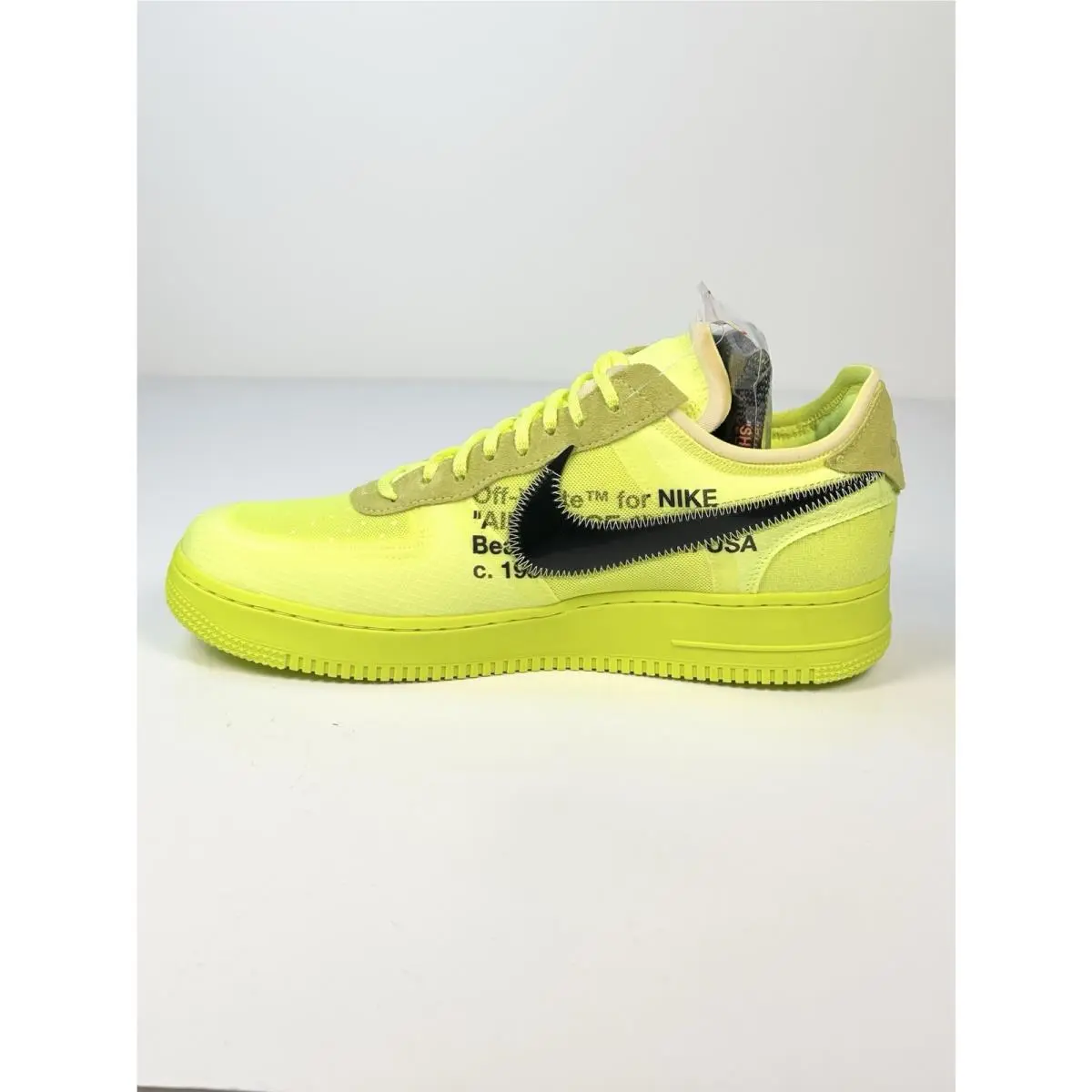 Nike shoes - Nike Air Force 1 - Air Force - AO4606-700 - Yellow/Lime Green 11