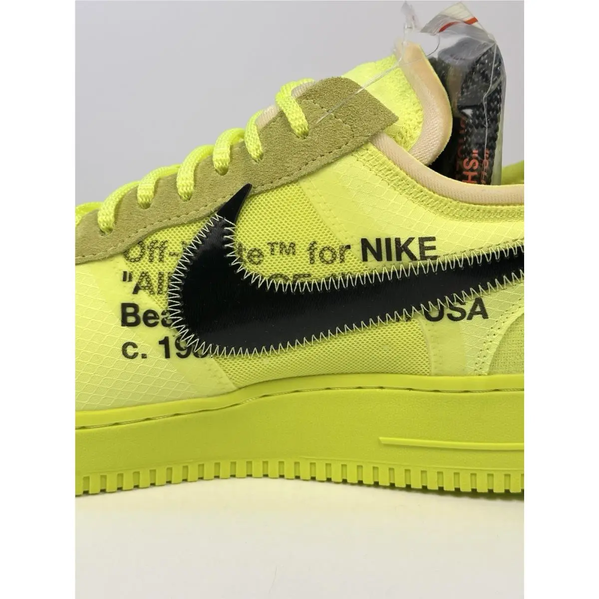 Nike shoes - Nike Air Force 1 - Air Force - AO4606-700 - Yellow/Lime Green 12