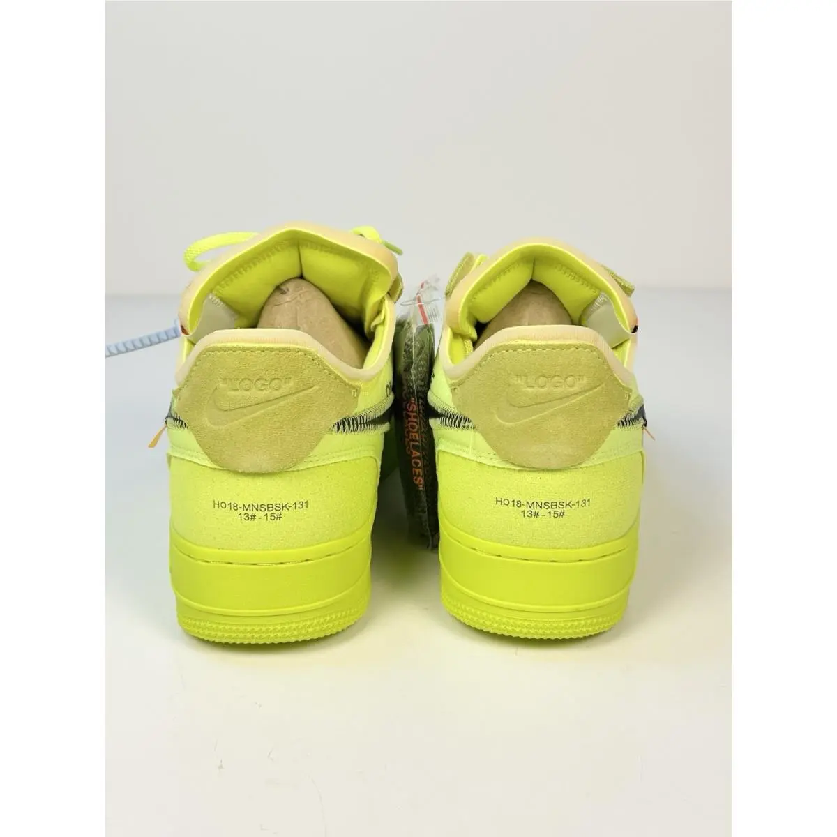 Nike shoes - Nike Air Force 1 - Air Force - AO4606-700 - Yellow/Lime Green 3