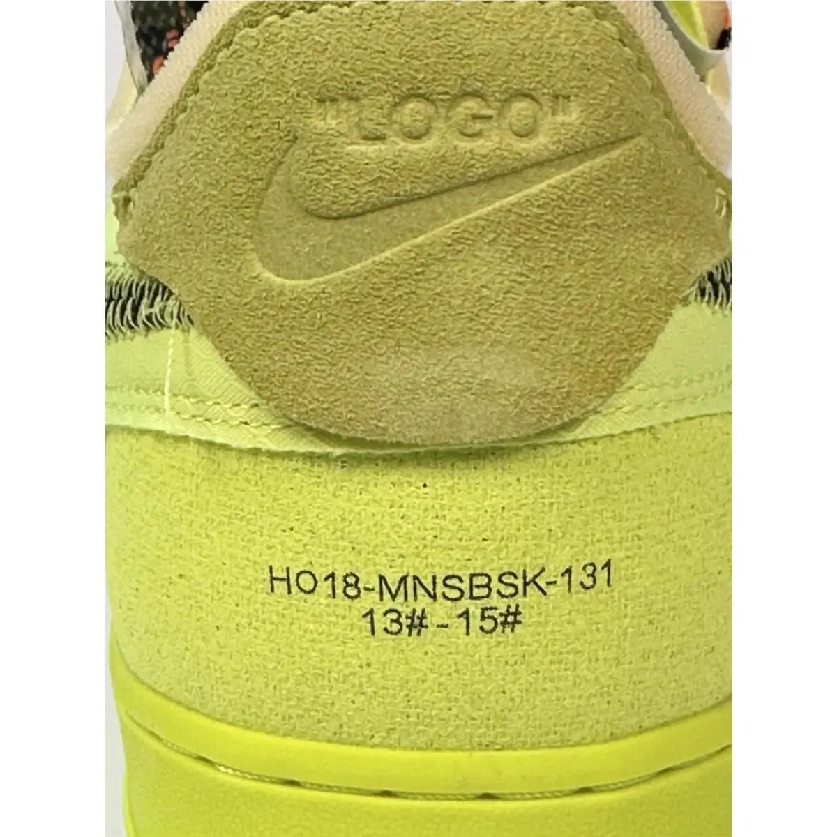 Nike shoes - Nike Air Force 1 - Air Force - AO4606-700 - Yellow/Lime Green 10