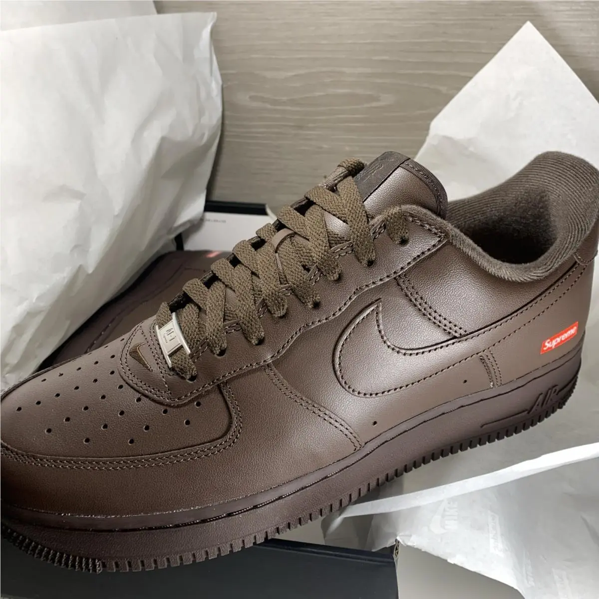 Nike shoes - Nike Air Force 1 - Air Force - CU9225-200 - Brown 3