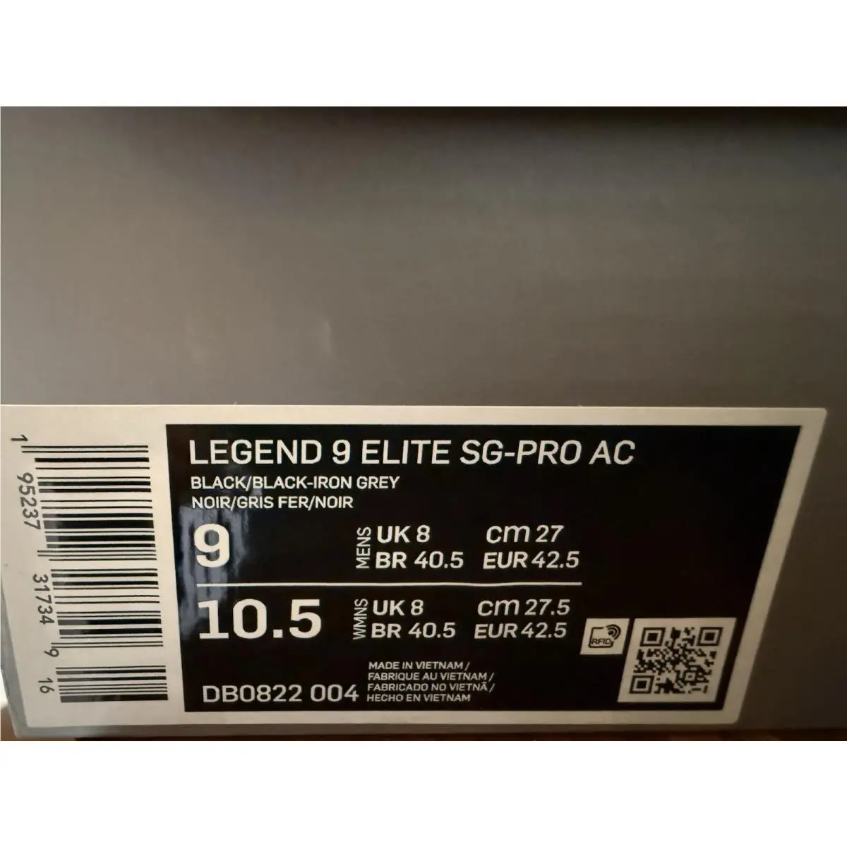 Nike shoes - Nike Tiempo Legend 9 - Tiempo Legend - DB0822-004 - Black 6