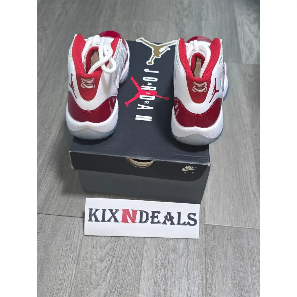 Nike shoes - jordan 11 - Red 4