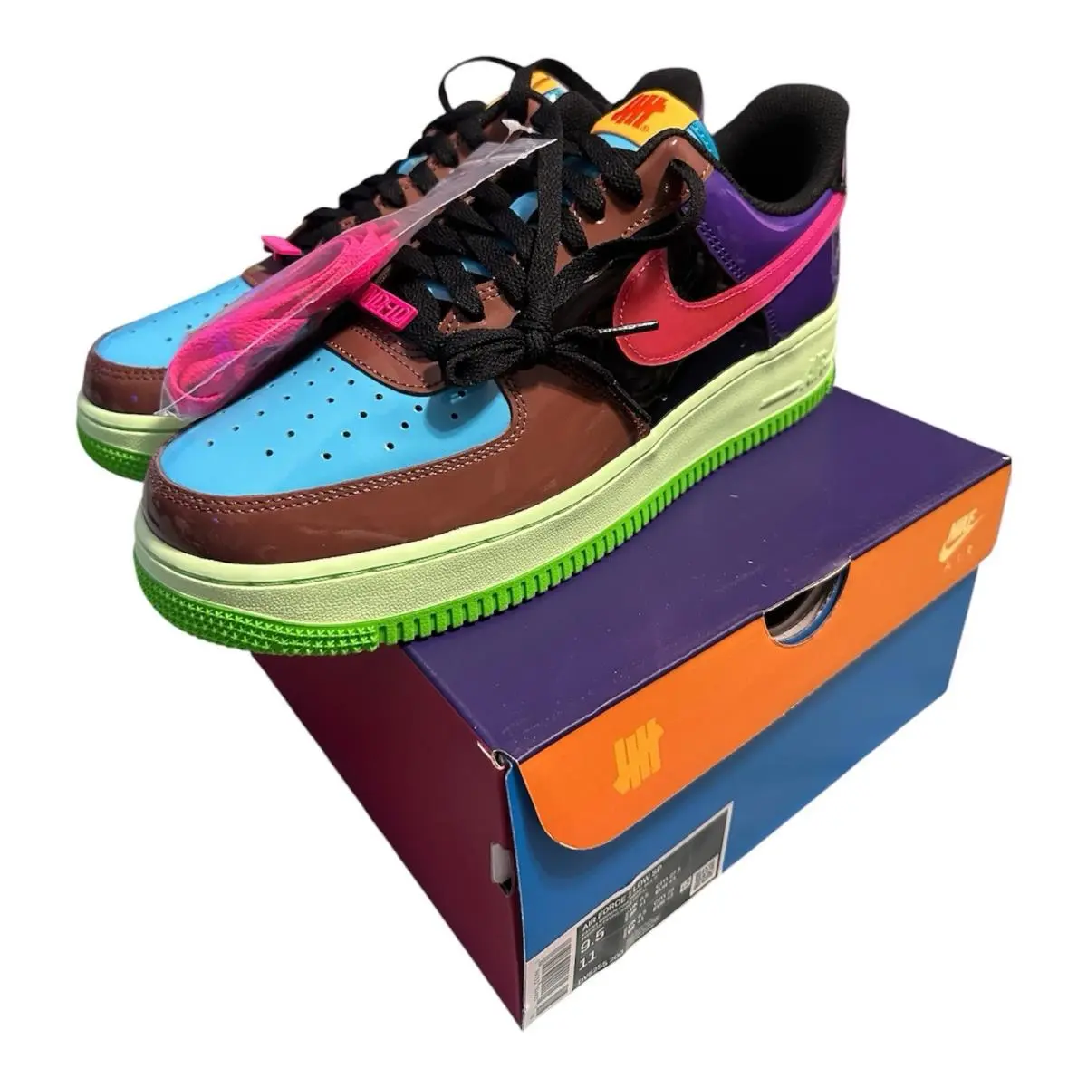 Size 9.5 - Nike Undefeated x Air Force 1 Low Pink Prime DV5255-200