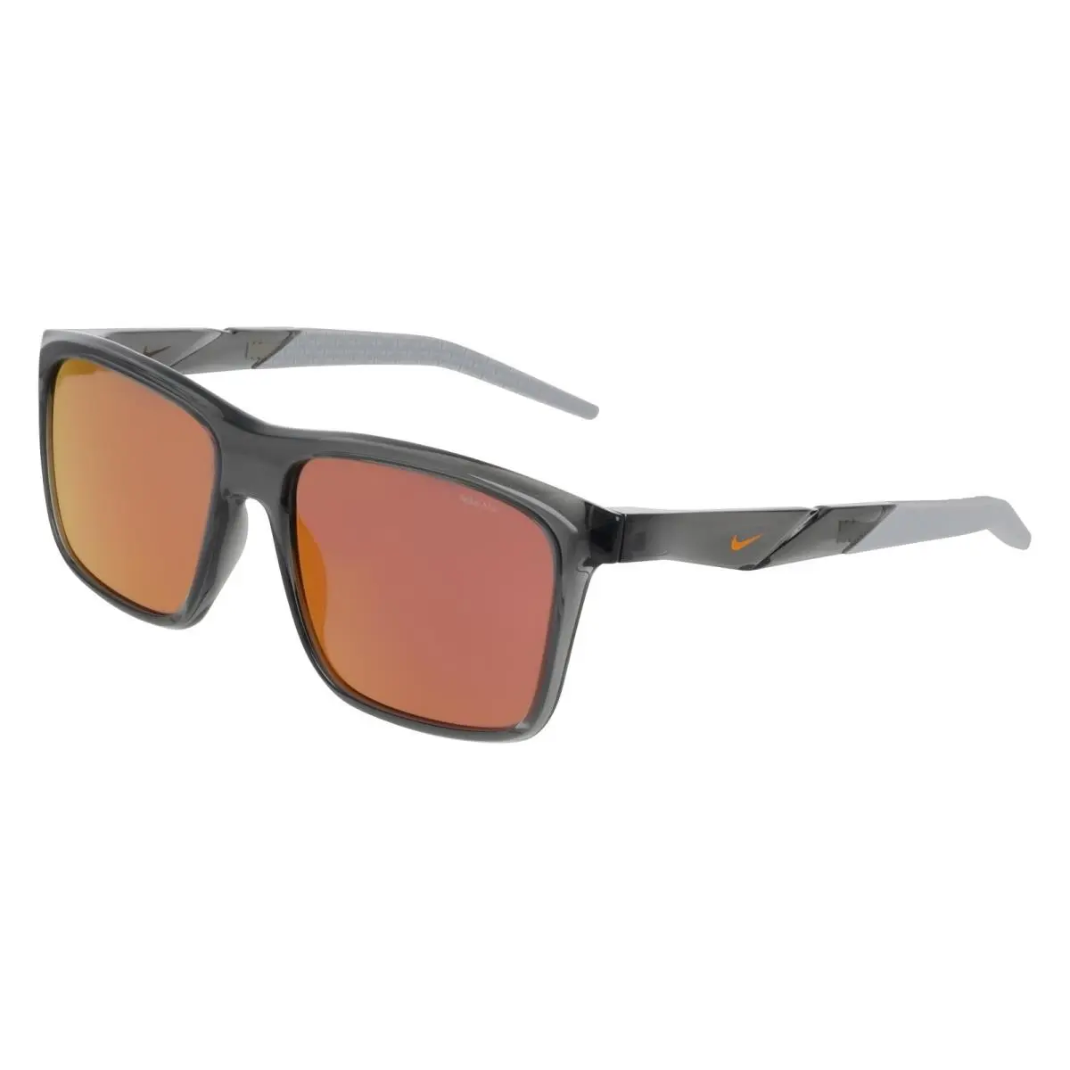 Nike Radeon Byte IO0103X Smoke Grey Orange Mirror 084 Sunglasses