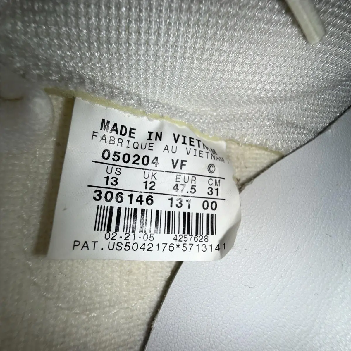 Nike shoes - Nike Air Force 1 - Air Force - 306146-131 - White, Manufacturer: White/Classic Green-Varsity Red 12