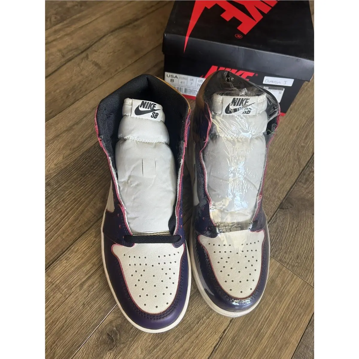 Nike shoes - Air Jordan 1 - Air - CD6578-507 - Purple (UPC: 0192502872848) 2