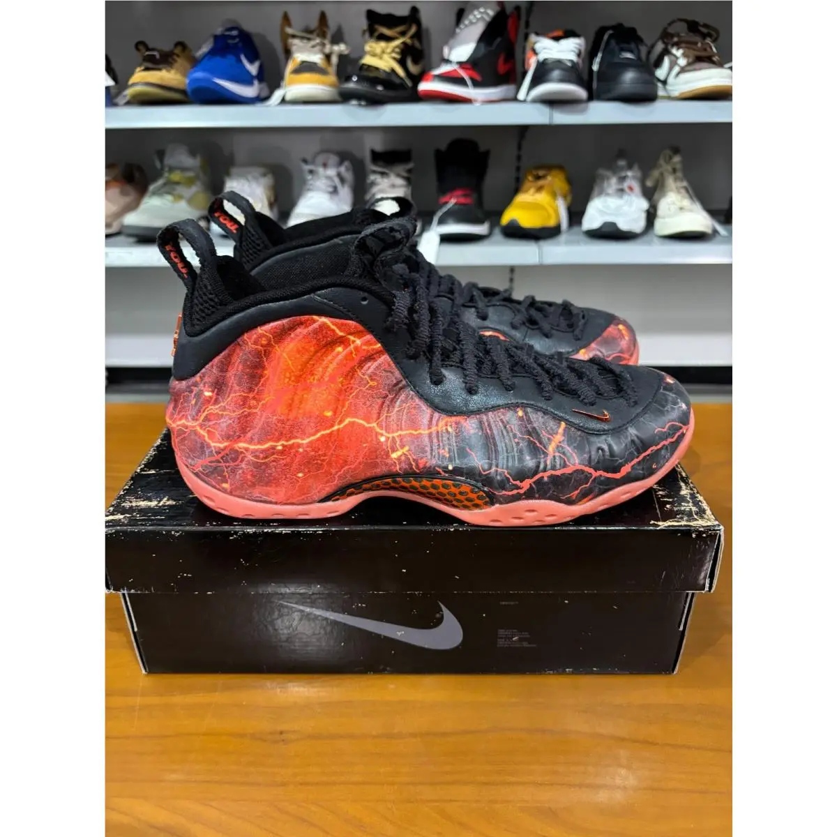 Nike shoes - Nike Foamposite - Foamposite - Red 2