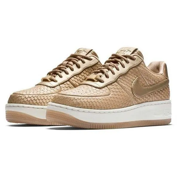 Nike shoes - Nike Air Force 1 - Air Force - 917590-900 - Gold (UPC: 826220585512) 2