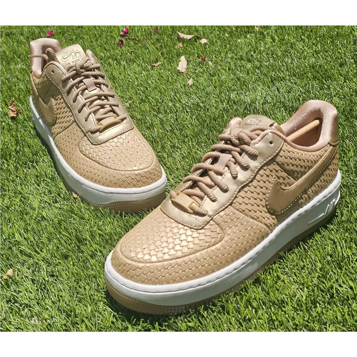 Women`s Nike Air Force 1 Upstep Premium Blur 917590 900 US Size 10