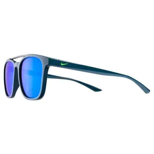 Nike EV1208-404 Windfall Sunglasses Space Blue Frame Color Blue Mirror Lens T