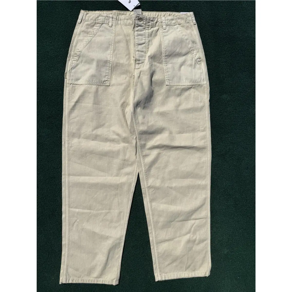 Nike Life Men`s Fatigue Pants HJ0645-234 Light Khaki Size 32