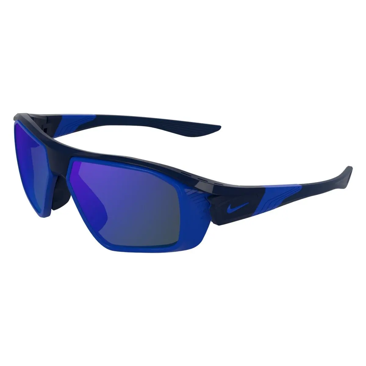Nike Show X3 FF IM9736X Midnight Navy Blue Mir Road 410 Sunglasses