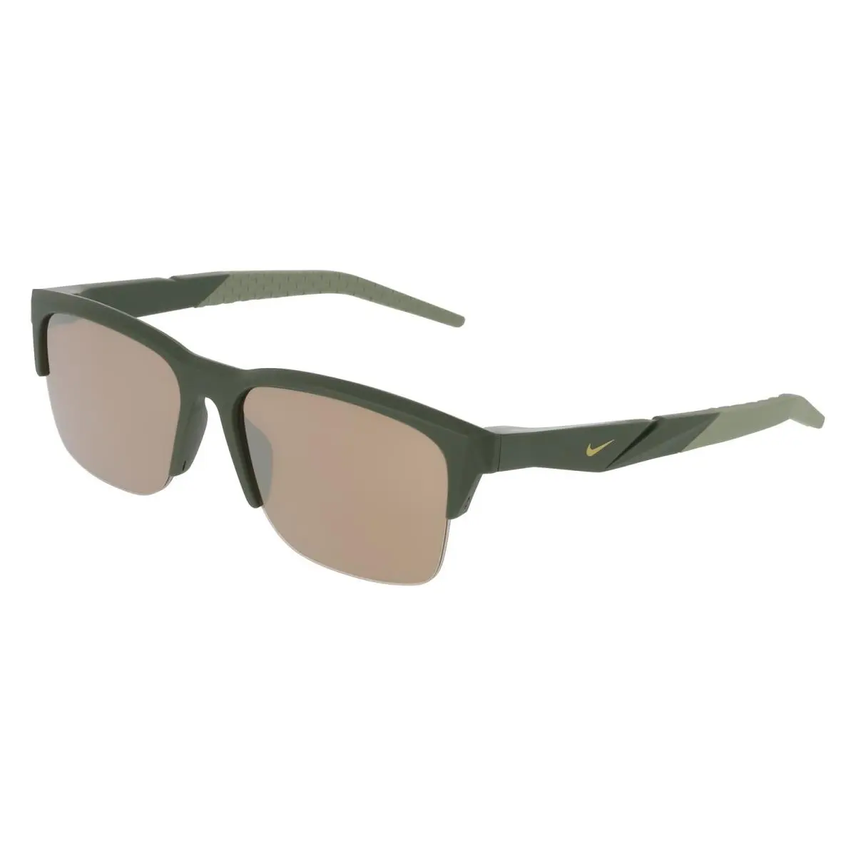 Nike Radeon Ware IR4369X Matte Cargo Khaki Gold Mir 325 Sunglasses