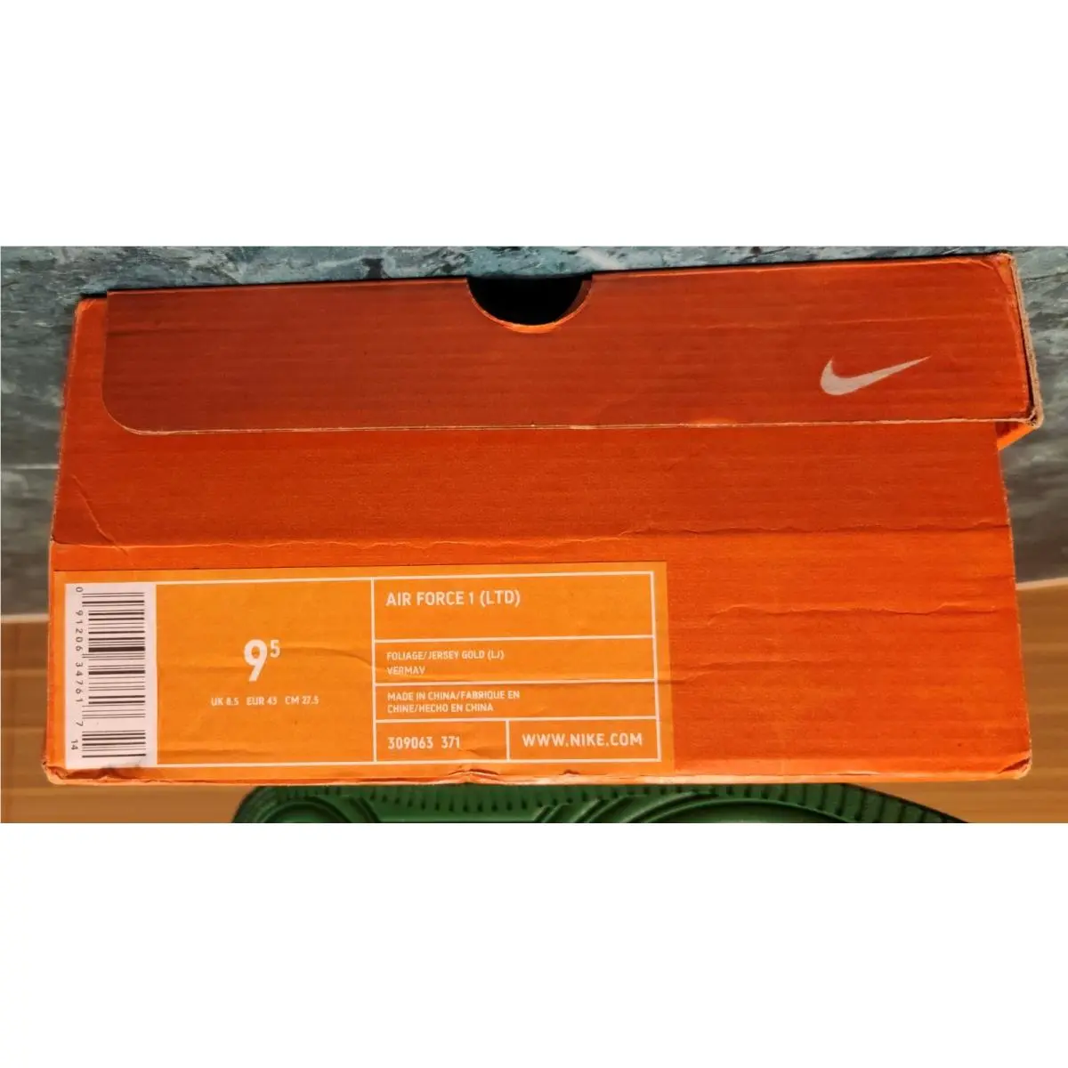 Nike shoes - Premium - Premium - 309063 371 - Foliage/Jersey Gold, Manufacturer: Foliage/Jersey Gold 7
