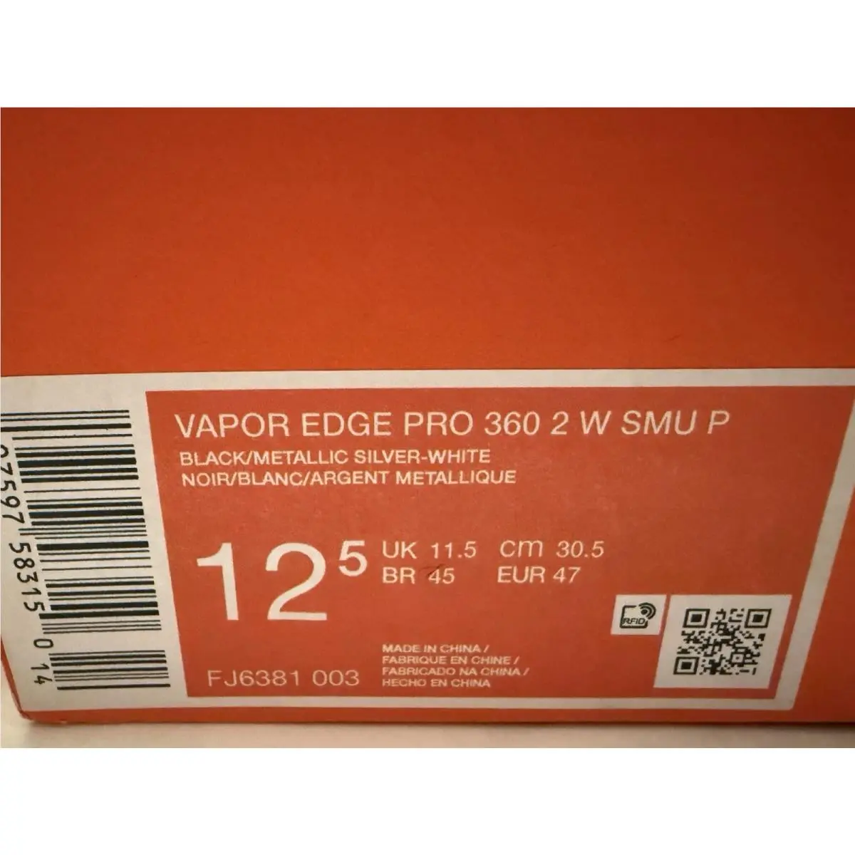 Nike shoes - Nike Vapor Edge - Vapor Edge - FJ6381-003 - Multicolor 6