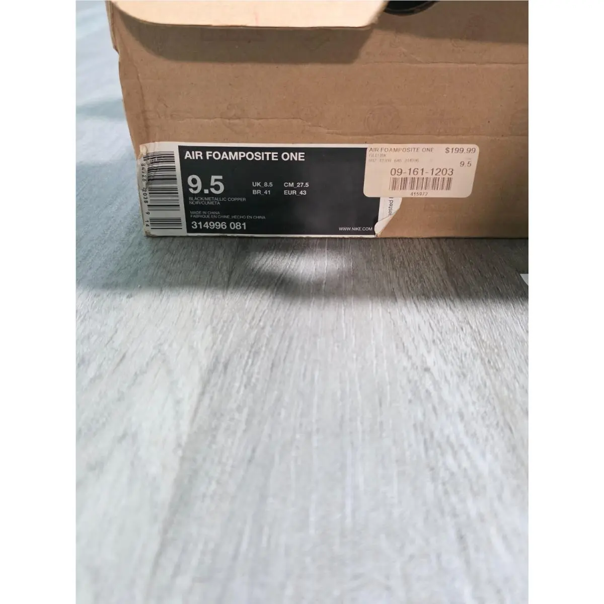Nike shoes - Nike Air Foamposite - Air Foamposite - 314996-081 - Copper 7