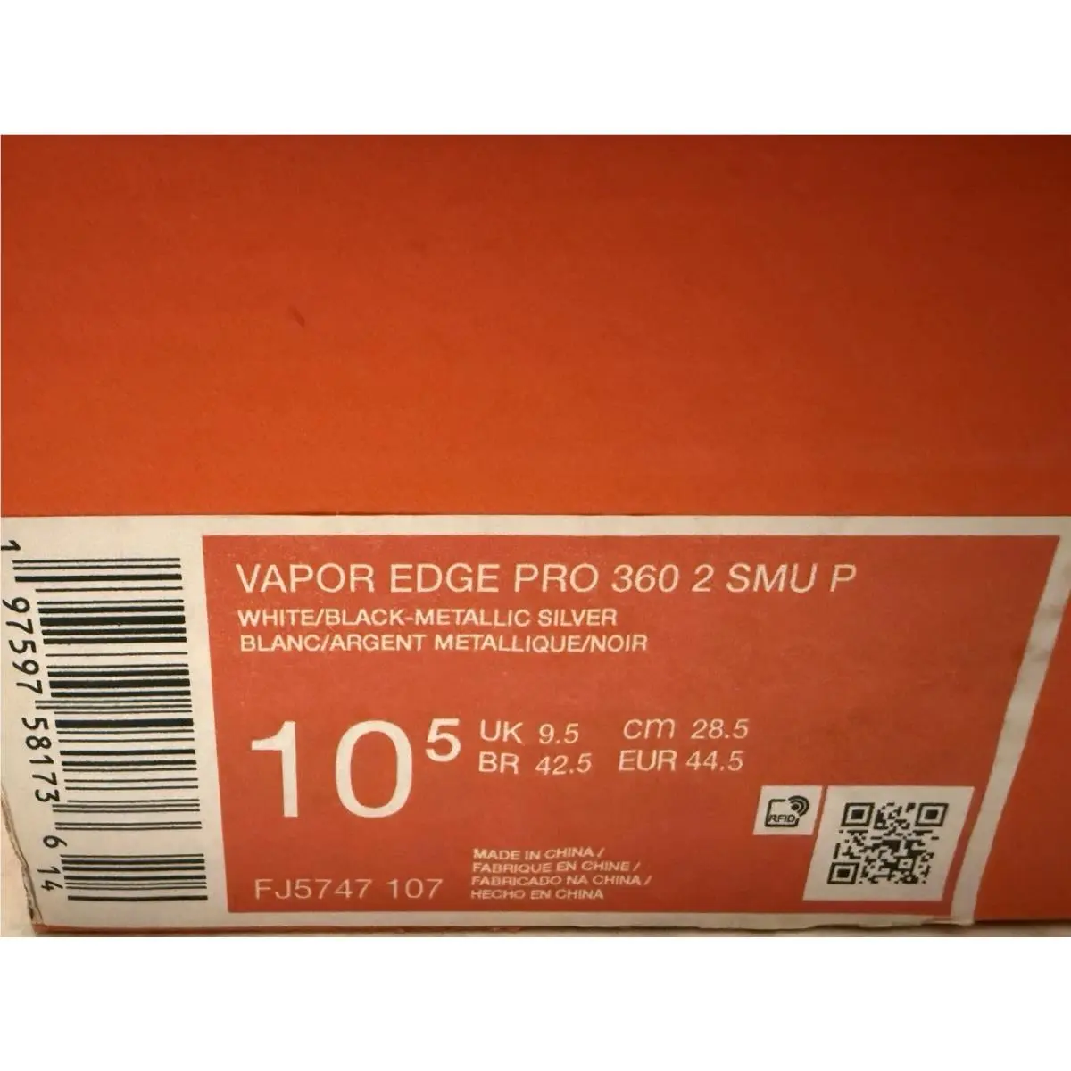 Nike shoes - Nike Vapor Edge - Vapor Edge - FJ5747-107 - White 6