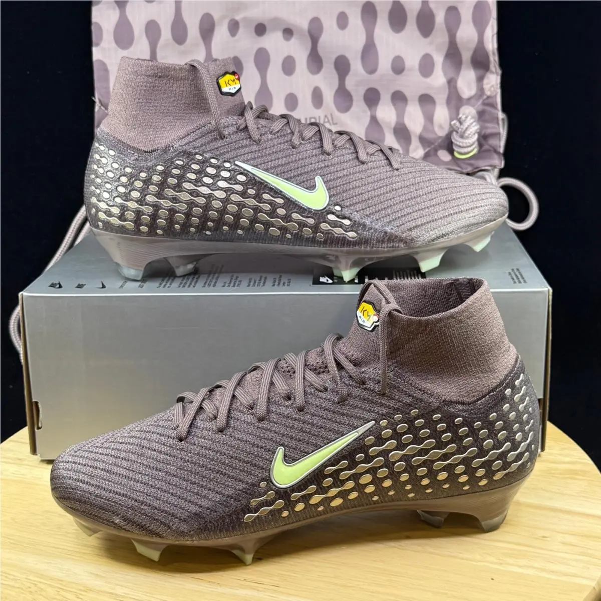 Nike Mercurial Superfly 10 Elite FG Soccer Cleat Sz 9.5 Kylian Mbappe FQ8692-200