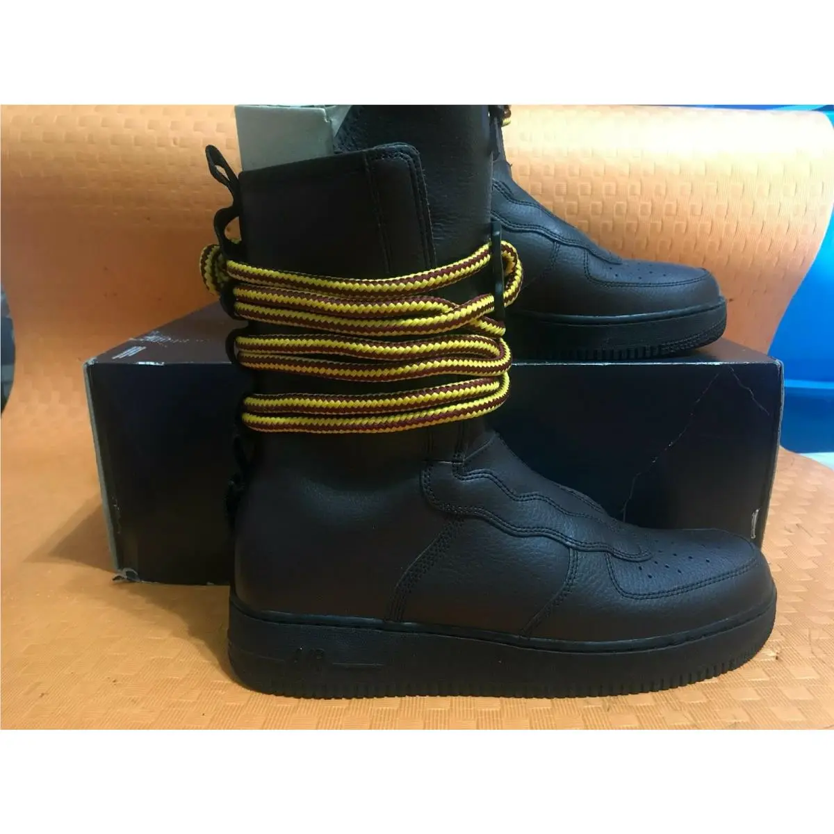 Nike shoes - Nike SF Air Force 1Hi - aa1128-204 - Baroque Brown/Black (UPC: 00191887700005) 2