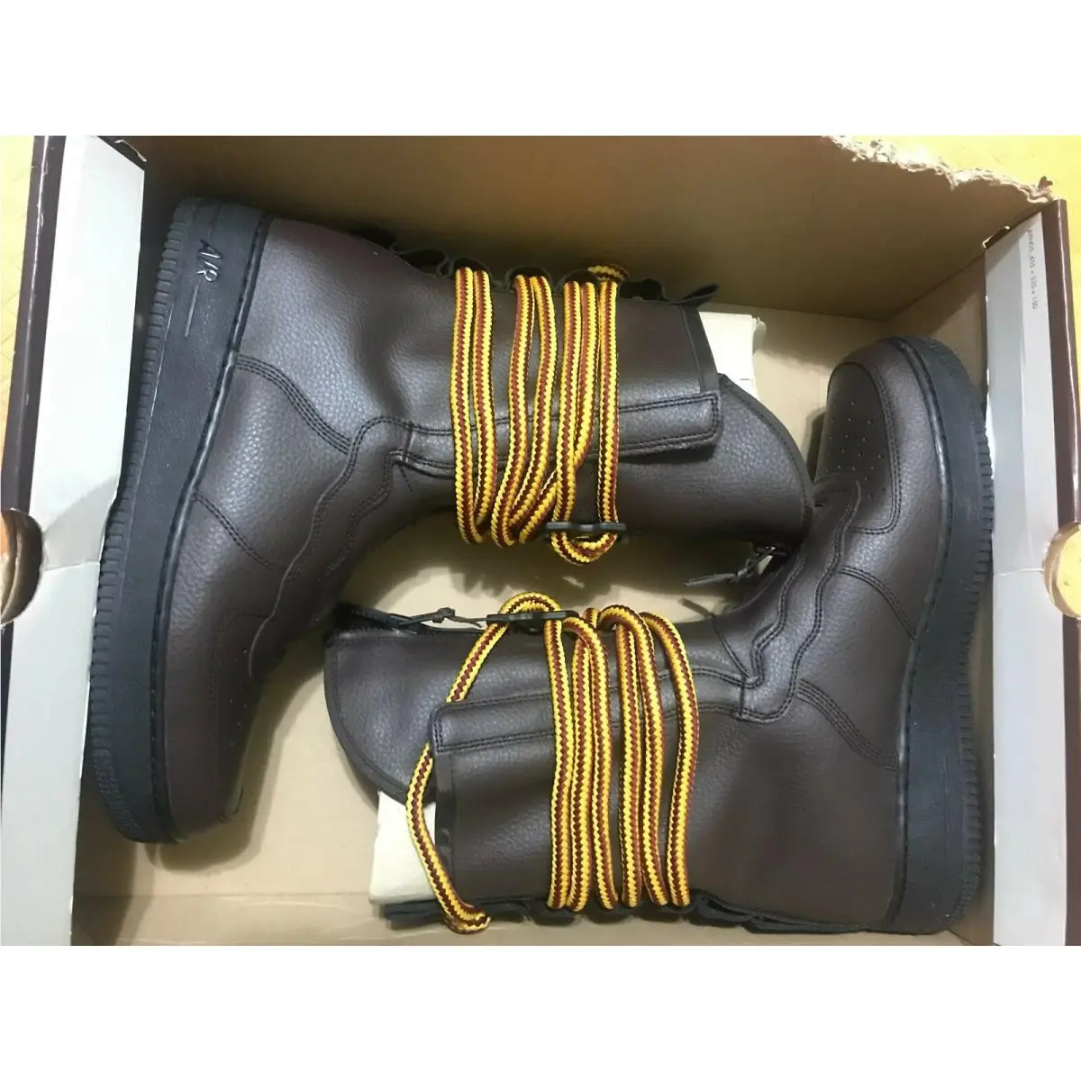 Nike shoes - Nike SF Air Force 1Hi - aa1128-204 - Baroque Brown/Black (UPC: 00191887700005) 5
