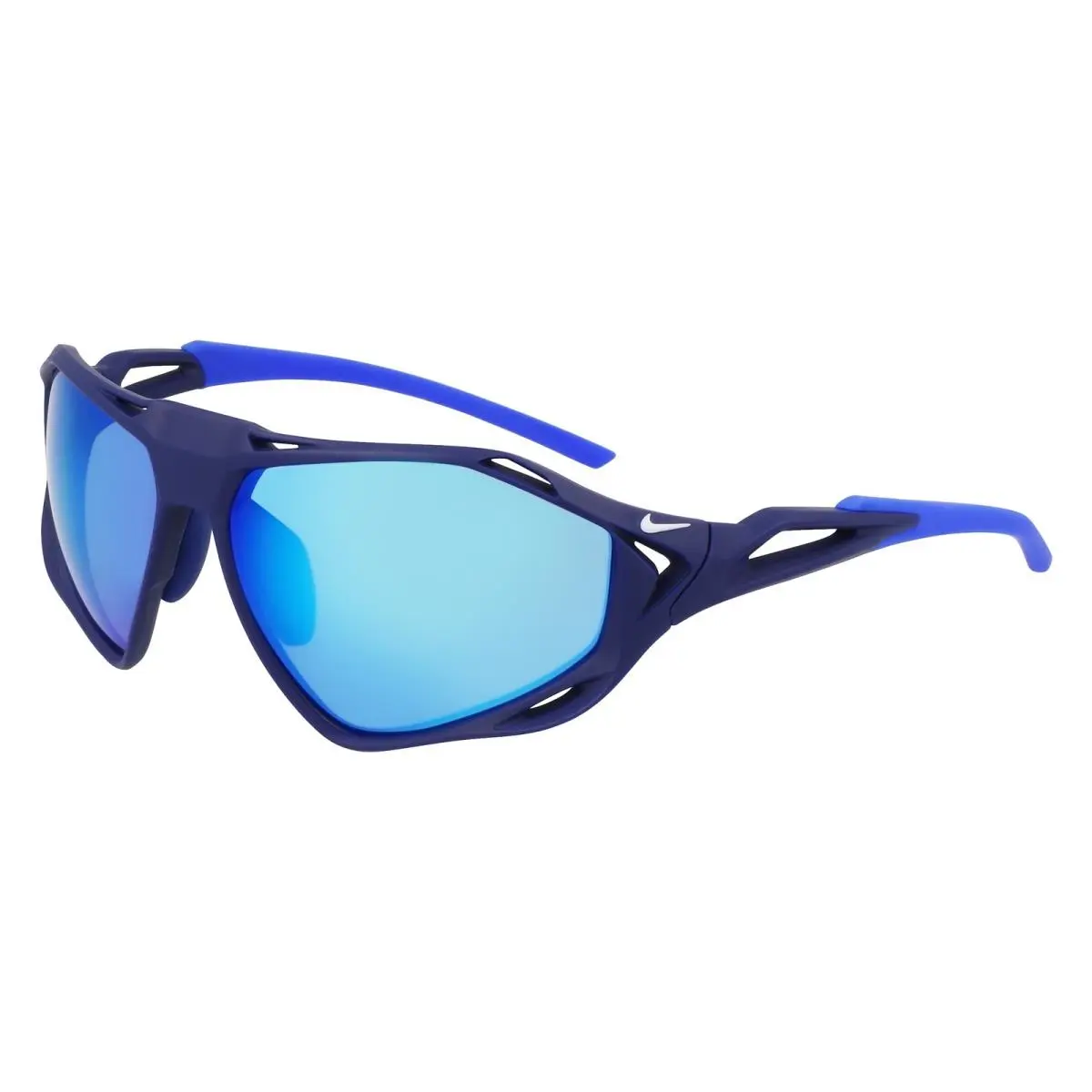 Nike Zeus Rise N IU4708X Matte Void Blue Blue Mirror 492 Sunglasses