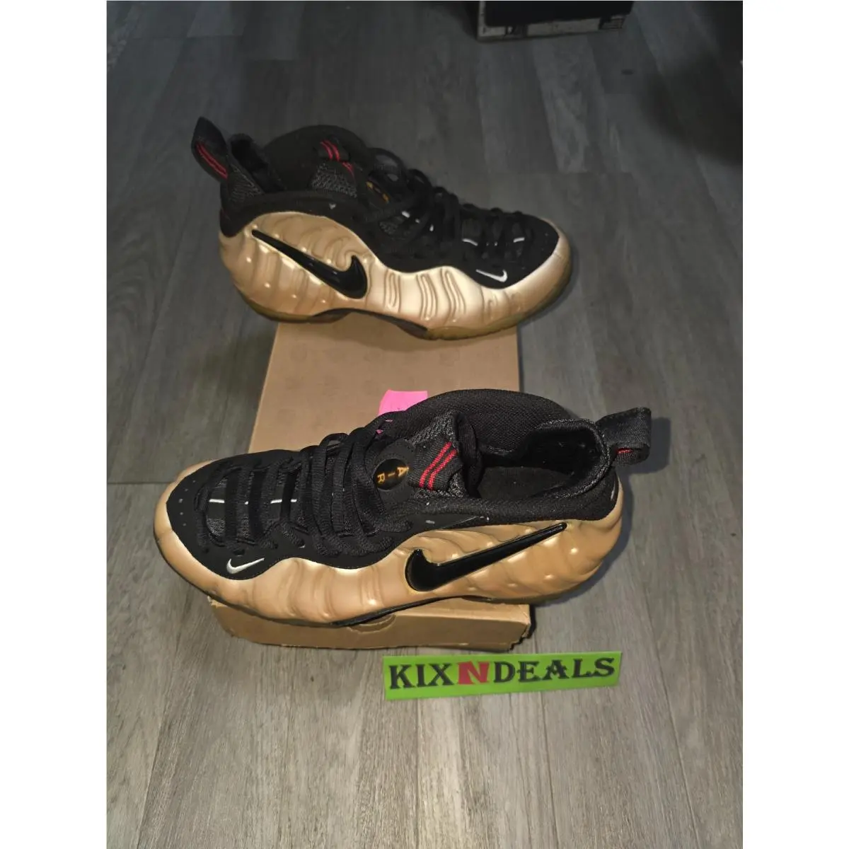 Nike shoes - Nike Air Foamposite - Air Foamposite - 624041206 - Black, Beige 3