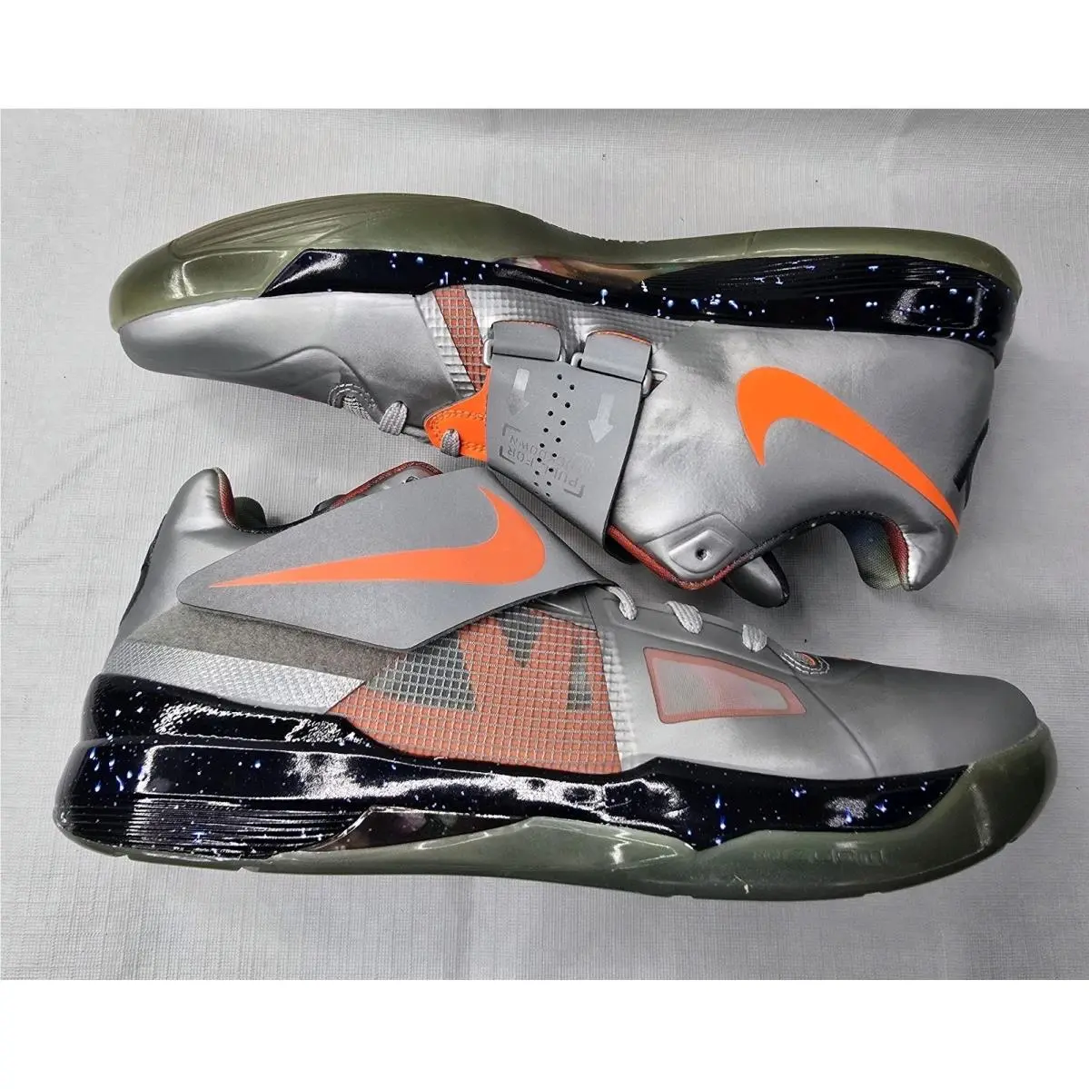 Nike shoes - Nike Zoom KD IV - Zoom - 520814-001 - Silver 2