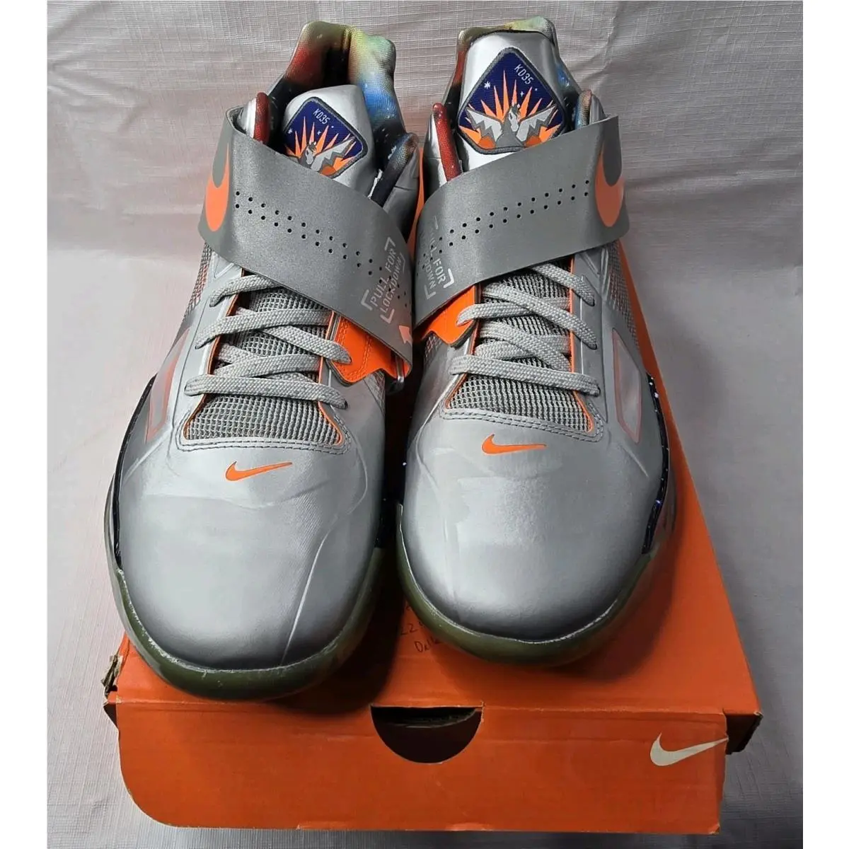 Nike shoes - Nike Zoom KD IV - Zoom - 520814-001 - Silver 0