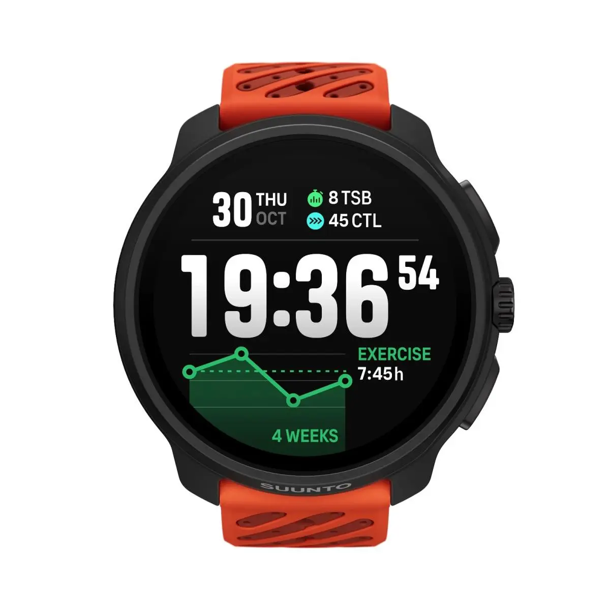 Suunto Race 2 Coral Orange Watch SS051241000 Box