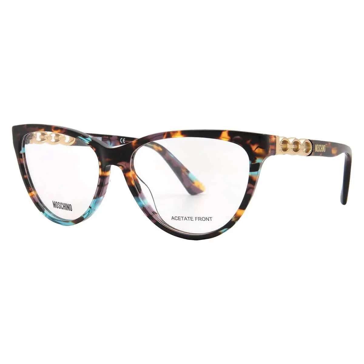 Moschino Demo Butterfly Ladies Eyeglasses MOS589 0X8Q 53 MOS589 0X8Q 53