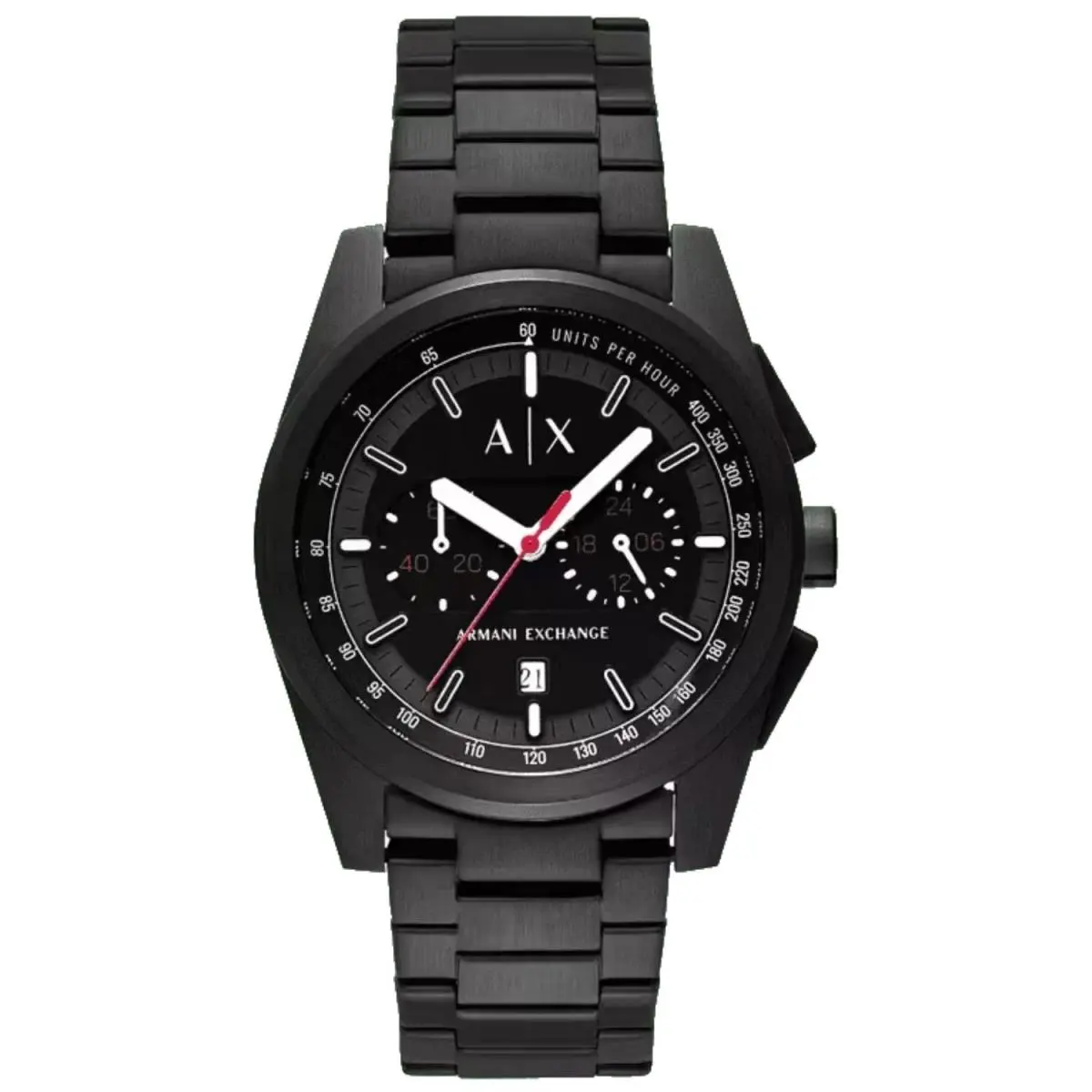 Armani Exchange Men`s Parker Black Dial Watch - AX2864