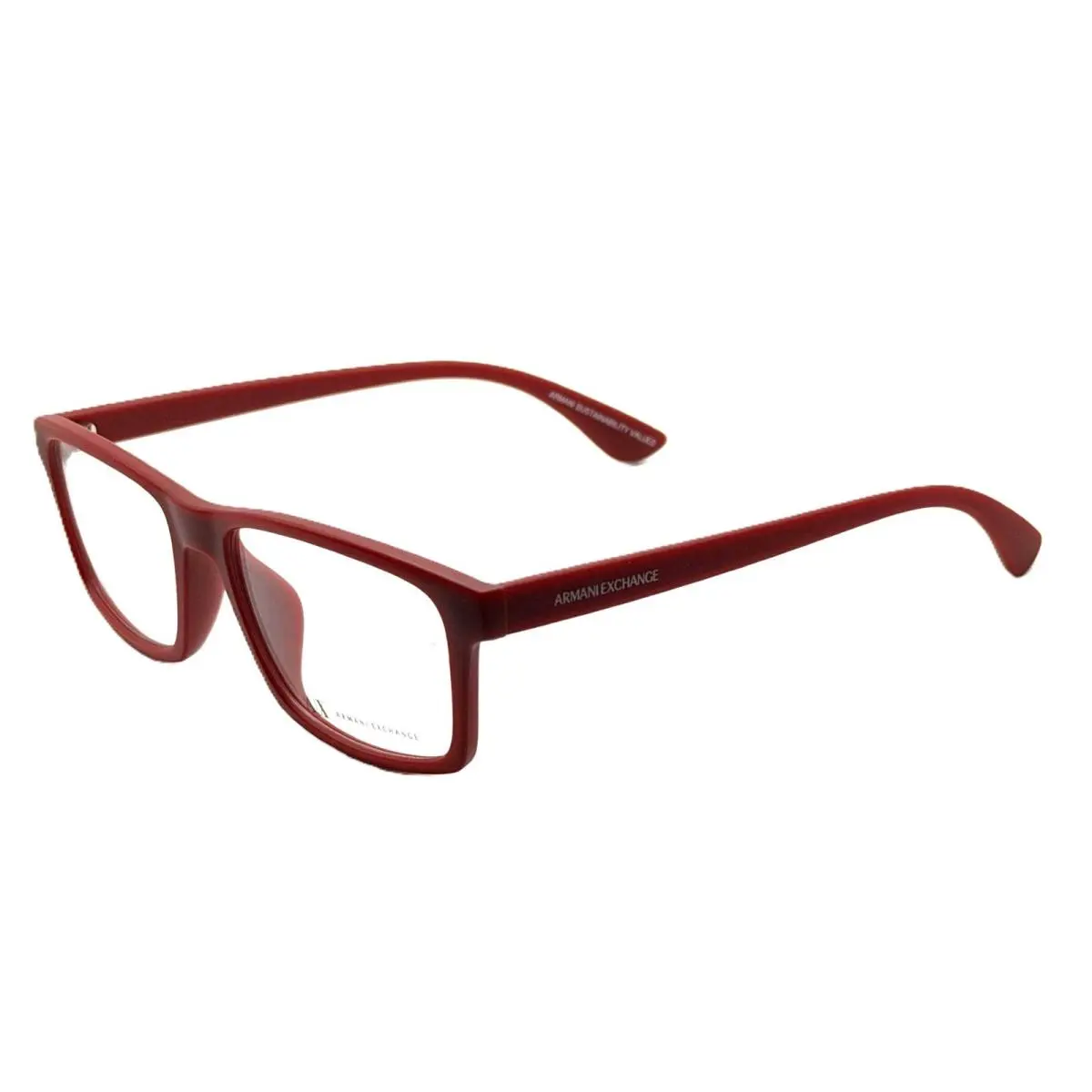 Armani Exchange AX3083U 8274 Matte Red Men Eyeglasses 54mm 17 145