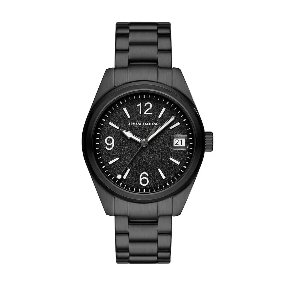 Armani Exchange Men`s Black Dial Quartz 42mm Watch AX1422