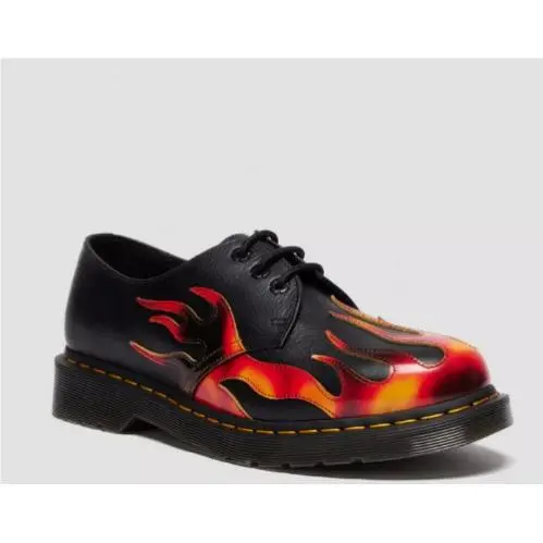 Dr.martens 1461 Flame Black 41604001 EU 38 Uk 5 Mens 6 Womens 7-7.5