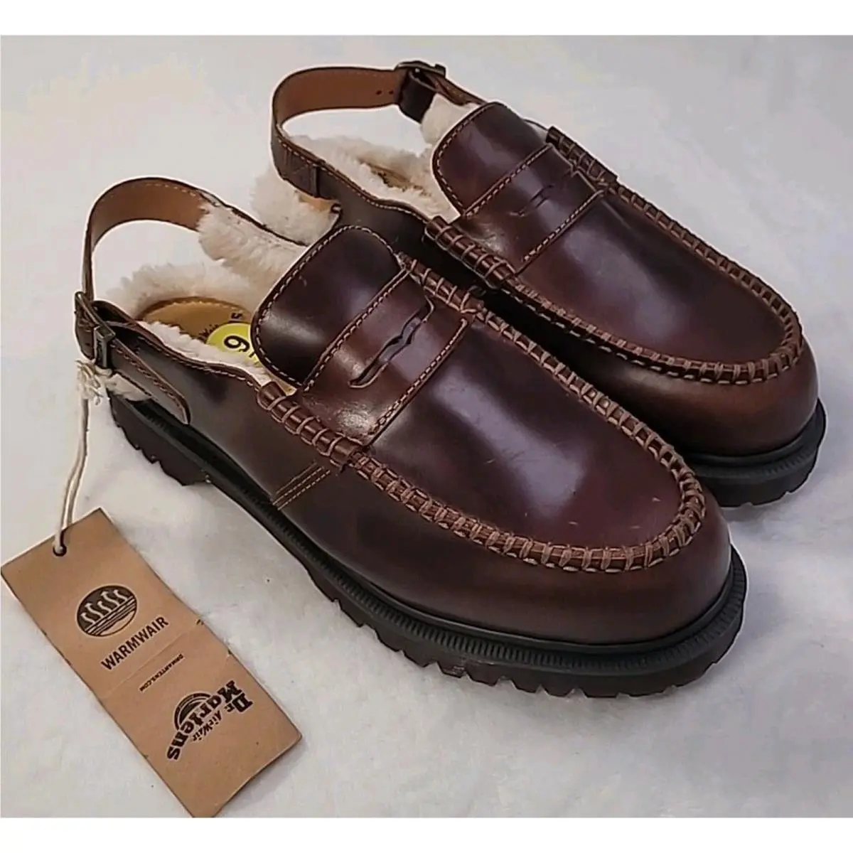 Dr Martens Penton Slingback Loafers Brown M9 L10